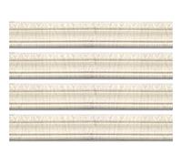 Moulure Murale Flexible Plinthe Autocollante Bandes de Calfeutrage Et de Finition pour Mur Plinthe Et Plafond (Style 14 230 cm X 4 Pièces)