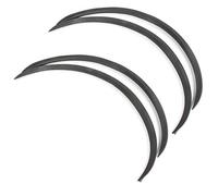 Moulure Passage Roue Pour Mercedes Pour Benz A/B C E M S Class CLA GLK CLS Nvisibles Avec Autocollants, 73cm/29'' Bande Sourcil Roue Voiture(Fibre de carbone noir)