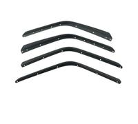 Moulure Passage Roue Un Ensemble D'extensions D'évasements Roues Voiture Pour Jeep, Pour Wrangler JL 2018 - 2023, Rabats D'arc Avant Et Arrière Bande Sourcil Roue Voiture(High)