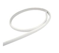 Moulure PVC autocollante plinthe mur multicolore 1×0,5×100 cm(White)