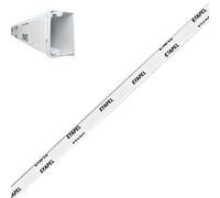 Moulure PVC Blanc 20 x 12.5 mm Longueur 2 mètres