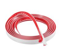 Moulure Quart de Rond, 303cm Silicone Moulure Quart de Rond Pliable en Forme L Bande Calfeutrage Flexible à Décoller et à Coller pour Escaliers Armoires Coins Murs