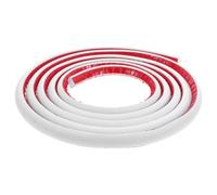 Moulure Quart de Rond Flexible PVC Auto-adhésive pour Salle de Bain | Bande D’étanchéité Blanche, Pose Rapide sans Colle, Protège les Bords, pour Receveur de Douche et Angles