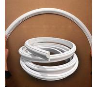 Moulure universelle en PVC pour porte, 1 à 10 m, corbeaux flexibles à peindre et bande de bordure pour salon, bricolage, décoration 4 cm (1 5/8") 9 m (29,5 ft)