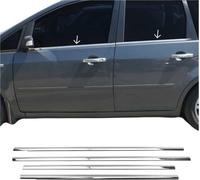 Moulures de fenêtre Moulures pour Ford Focus C-Max 2003-2010 inox chrome 4pcs