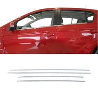 Moulures de fenêtre Moulures pour Hyundai i20 HB 5D 2012-2014 inox chrome 4pcs
