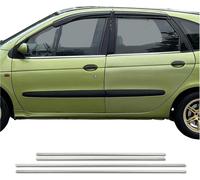Moulures de fenêtre Moulures pour Renault Scenic 1999-2003 Acier inoxydable Chrome