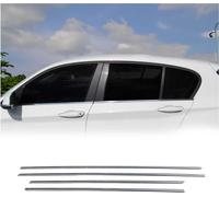 Moulures de fenêtre pour BMW Série 1 F20 2011-2019 Acier inoxydable Chrome 4pcs