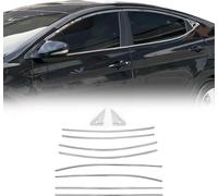 Moulures de fenêtre pour Hyundai Elantra Stufenheck 2010-2015 Chrome 10pcs