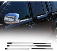 Moulures de fenêtre pour Nissan Navara D40 2005-2015 acier inoxydable chrome 4pcs