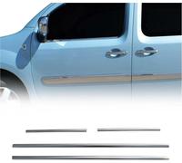 Moulures de fenêtre pour Renault Kangoo 2008-2013 Acier inoxydable Chrome 4pcs