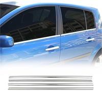 Moulures de fenêtre pour Renault Megane 2002-2009 bicorps chrome 4pcs
