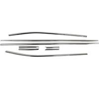 Moulures de fenêtre pour Seat Ibiza 2017-2025 bicorps 5 portes chrome 8pcs