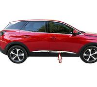 Moulures de portes chromées