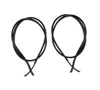 Moulures de Toit Compatible Avec Toyota Pour Yaris Hatchback 2012 2013 2014 Garniture Bande D'étanchéité Moulage Finition Latérale D'égouttement Toit Voiture 75552-52180 75551-52200