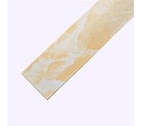 Moulures décoratives adhésives, largeur multicolore imperméable de 11CM/22CM bâti d'équilibre mur peau et bâton 11.5ft(Red Yellow,(W)11CM/4.3inch)