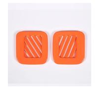 Moulures intérieures Cadre De Sortie De Climatisation Tableau De Bord De Voiture Pour Maverick 2022, Accessoires De Garniture De Couverture De Décoration(Couleur:Orange,Blue,Green,Silver,Black)