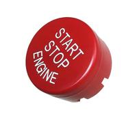 Moulures intérieures Compatible Avec BMW Série 5 G30 G38 528li 530li 2018 2019 2020 2021 2022 Couvercle Du Bouton De Démarrage/arrêt Moteur Voiture(Matte Red)