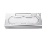 Moulures intérieures Couvercle De Panneau De Climatisation Central De Voiture, Accessoires De Garniture Pour Discovery 5 LR5 L462 2017 - 2020 (Couleur : Orange,Blue,Green,Silver,Black)