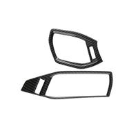 Moulures Intérieures Couvercle Garniture Ventilation Sortie D'air Avant, Cadre Climatiseur Intérieur Pour Ford Pour Focus MK4 Pour ST Pour Line 2019-2021 Moulages Intérieurs (Size : Carbon fiber bla