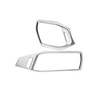 Moulures Intérieures Couvercle Garniture Ventilation Sortie D'air Avant, Cadre Climatiseur Intérieur Pour Ford Pour Focus MK4 Pour ST Pour Line 2019-2021 Moulages Intérieurs (Size : Stainless silver