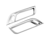 Moulures Intérieures Couvercle Ventilation Climatisation Voiture ABS Chromé, Garniture Cadre Pour BMW Pour X1 F48 2016 2017 2018 2019 2020 2021 2022 Moulages Intérieurs