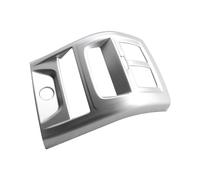 Moulures Intérieures Couverture Autocollante Pour Cadre Sortie Climatisation Arrière Voiture, Pour BMW Pour X3 G01 2018 2019 2020 2021, Accessoires Moulages Intérieurs (Couleur : Sliver)