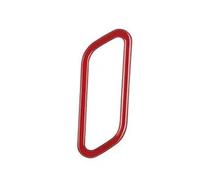 Moulures intérieures de voiture pour Hyundai pour KONA 2024 2025 ABS rouge panneau de changement de vitesse intérieur AC poignée de porte fenêtre couvercle accessoires intérieurs couvercle de cadre de