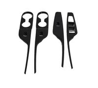 Moulures intérieures de voiture pour Hyundai pour Palisade 2019-2023 ABS style fibre de carbone accoudoir de porte fenêtre panneau d'interrupteur moulure style panneau de cadre