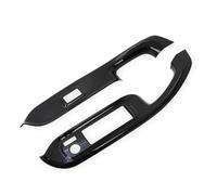 Moulures intérieures de voiture pour Toyota pour Voxy pour Noah R80 2014-2021 - Garniture mate pour interrupteur de lève-vitre - Cadre intérieur d'accoudoir - Accessoires d'intérieur (argent)