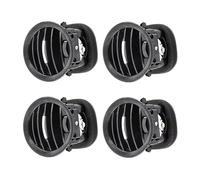 Moulures intérieures voiture 2201099 13417363 Calandre Sortie Couvercle D’air Climatisation Pour Opel Pour ADAM Pour CORSA D MK3(4PCS with Chrome)