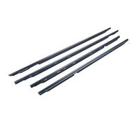 Moulures Joint Vitre Portière Voiture Pour Toyota Pour Land Pour Cruiser LC80 FZJ80 LX450 1990-1998(Chrome)