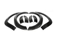 Moulures passage roue en fibre carbone, élargisseurs d'ailes latéraux, garnitures en PRFV pour Dodge pour Challenger GT TA Coupé 2017 2018 FIXCOR(fibre de carbone)