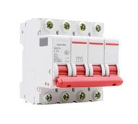 MOUMOUTEN Disjoncteur miniature, DZ47-63 4 pôles AC400v 25A Disjoncteur de protection de surcharge pour la protection de l'équipement de circuit