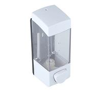 MOUMOUTEN Distributeur Murale Savon Shampoing Lotion 350ML Salle De Bain | Design Pratique Pour Hôtel Et Maison, Capacité 350ML, Rangement Ordonné Des Produits De Soin Dans La Salle De Bain