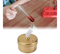MOUMOUTEN Lampe à Brûleur à Alcool, Mini Lampe à Brûler en Cuivre Stirling Engine Modèle de Moteur à Vapeur Lampe à Brûleur à l'éthanol pour la Cérémonie du Thé et du Café