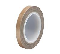 MOUMOUTEN Lot de 1 Rouleaude ruban PTFE haute température marron 20 mm x 10 m, tissu isolant, vinyle thermique, ruban de presse à sublimation pour machine à sceller sous vide