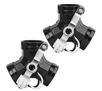 MOUMOUTEN Support de Lampe E27 à 3 têtes, lumière de Support de Base de Lampe, plafonnier de Support de Lampe à vis, Accessoires d'éclairage Trigeminal DIY pour l'intérieur