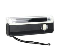 MOUMOUTEN Vérificateur d'argent UV, Testeur De Vérificateur De Billets à Lumière UV avec Lampe Longue Violette 4WT5, Détecteur d'argent Portable pour la Détection De Faux Billets, Compact Et Léger