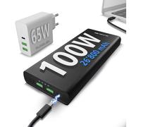Moun-Batterie Externe Gravity 100 26800 Mah Avec Chargeur Rapide Emperion 65w,Usb-C Power Delivery 100w