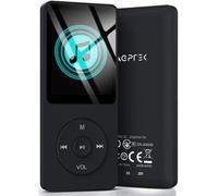 MOUN-Lecteur Mp3 Classique,Lecture De Musique Hi-Fi Sans Perte,Lecteur Mp3 Sportif Walkman Portable,Lecteur De Carte Tf Jusqu'À 128 Go (Sans Carte Tf),Noir