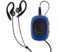 MOUN-Lecteur Mp3 Sport Portable Avec Pince,8Go Mini Baladeur Mp3 Avec Hifi Radio Fm Support Les Formats Mp3 Wma Wav,Clip Joueur Musique Pour La Course À Pied Et Le Cyclisme - G02 Bleu