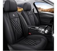 MounSgk Housses de siège de voiture pour Dacia Jogger Extreme/Logan MCV/Duster Nova - En cuir imperméable - 5 sièges - Noir