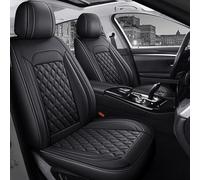 MounSgk Housses de siège de voiture pour Land Rover Todos Los Modelos Rover Range Evoque Sport Freelander Discovery 3 4 5 - Imperméable - En cuir - 5 sièges - Noir