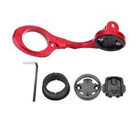 Mount Bike Camera Clamp,Aluminium Alloy Motorcycle Handlebar Mounts Accessories Bicycle Holder Clip Adapter,Securely Stay Without Adding Fatigue to Your Ride (Red)
