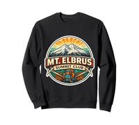 Mount Elbrus Summit Club Mountain Peak Grimpeur Randonnée Sweatshirt