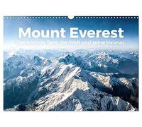 Mount Everest - Der höchste Berg der Welt und seine Heimat. (Wandkalender 2026 DIN A3 quer), CALVENDO Monatskalender: Genießen Sie die inspirierenden Bilder vom Mount Everest.