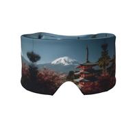 Mount Fuji - Cache-oreilles et yeux doux imprimé japonais pour adultes - Housse de protection pour le sommeil de voyage