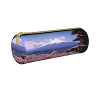 Mount Fuji Japan Trousse à crayons et stylos multifonction pour étudiants du lycée, blanc, Taille unique, Organiseur de sac