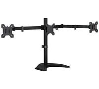 Mount-It! Support pour écran Triple | Support de 3 écrans pour 19 20 21 22 23 écrans d'ordinateur de 24 Pouces | Compatible VESA
